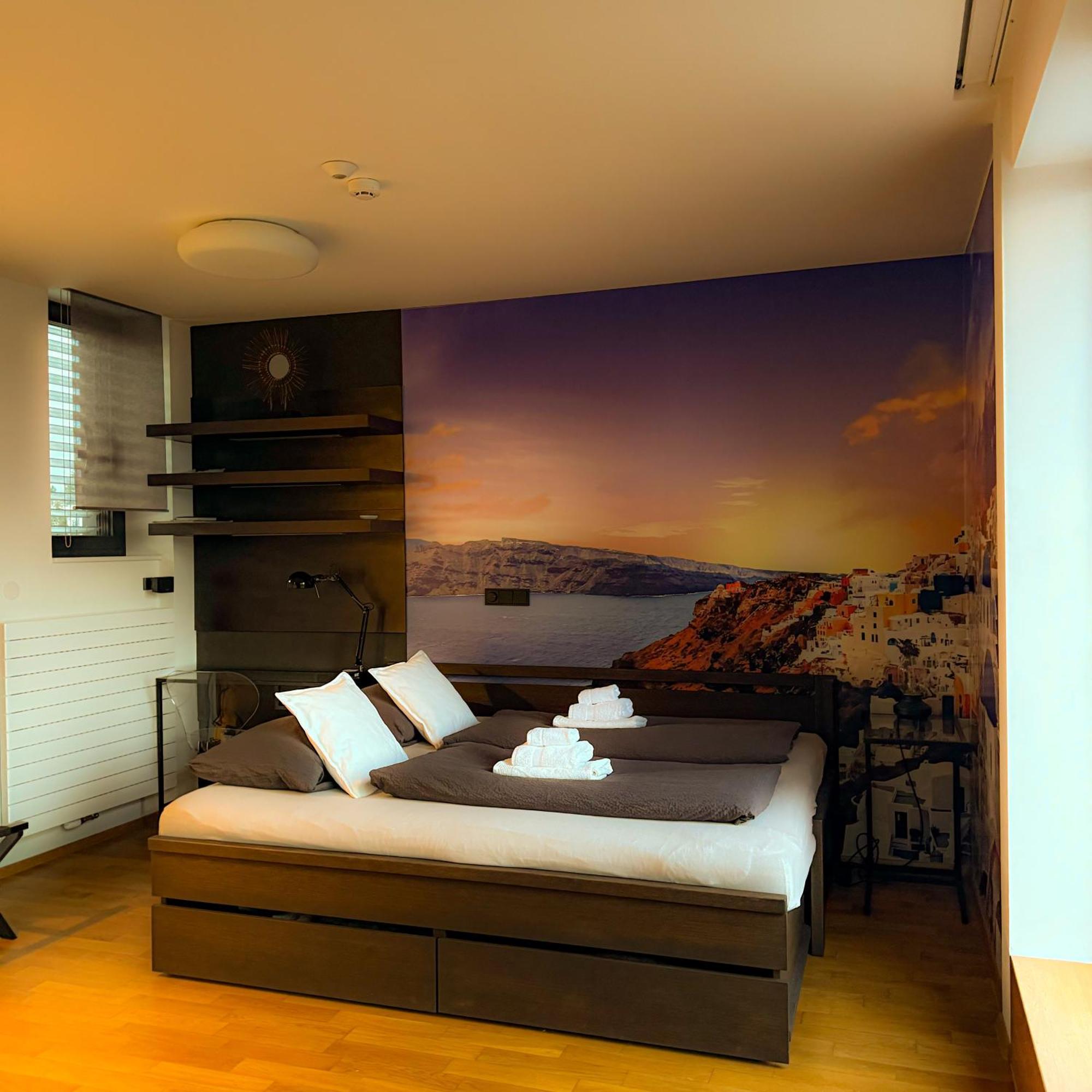 Apartman Se Saunou A Terasou S Vyhledem Na 布尔诺 外观 照片