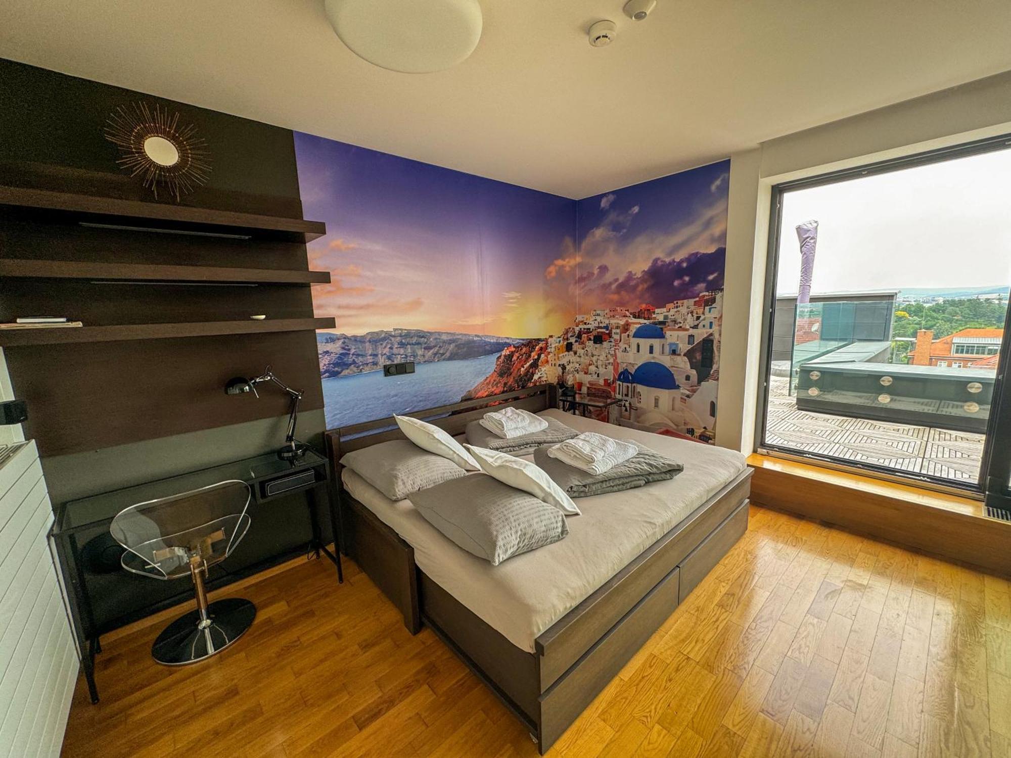 Apartman Se Saunou A Terasou S Vyhledem Na 布尔诺 外观 照片