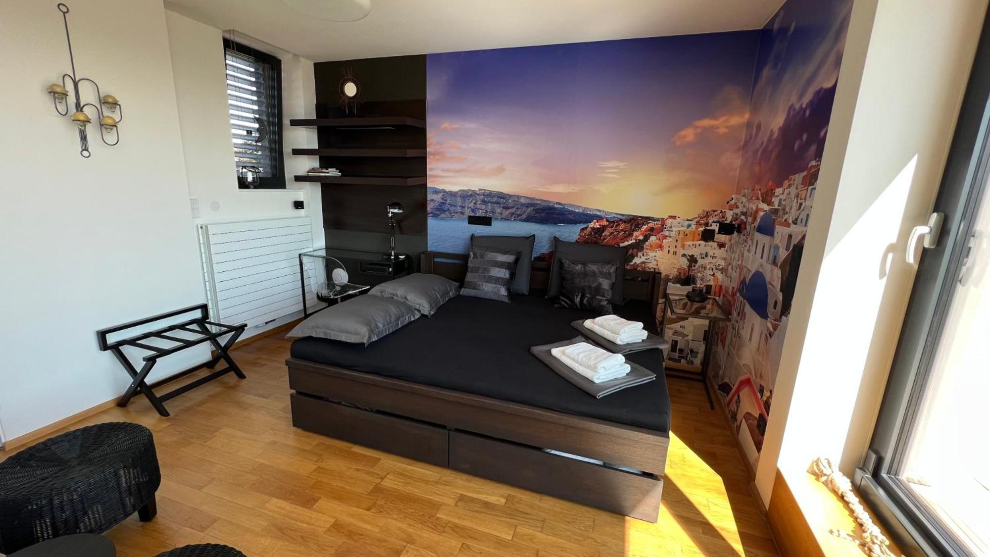 Apartman Se Saunou A Terasou S Vyhledem Na 布尔诺 外观 照片