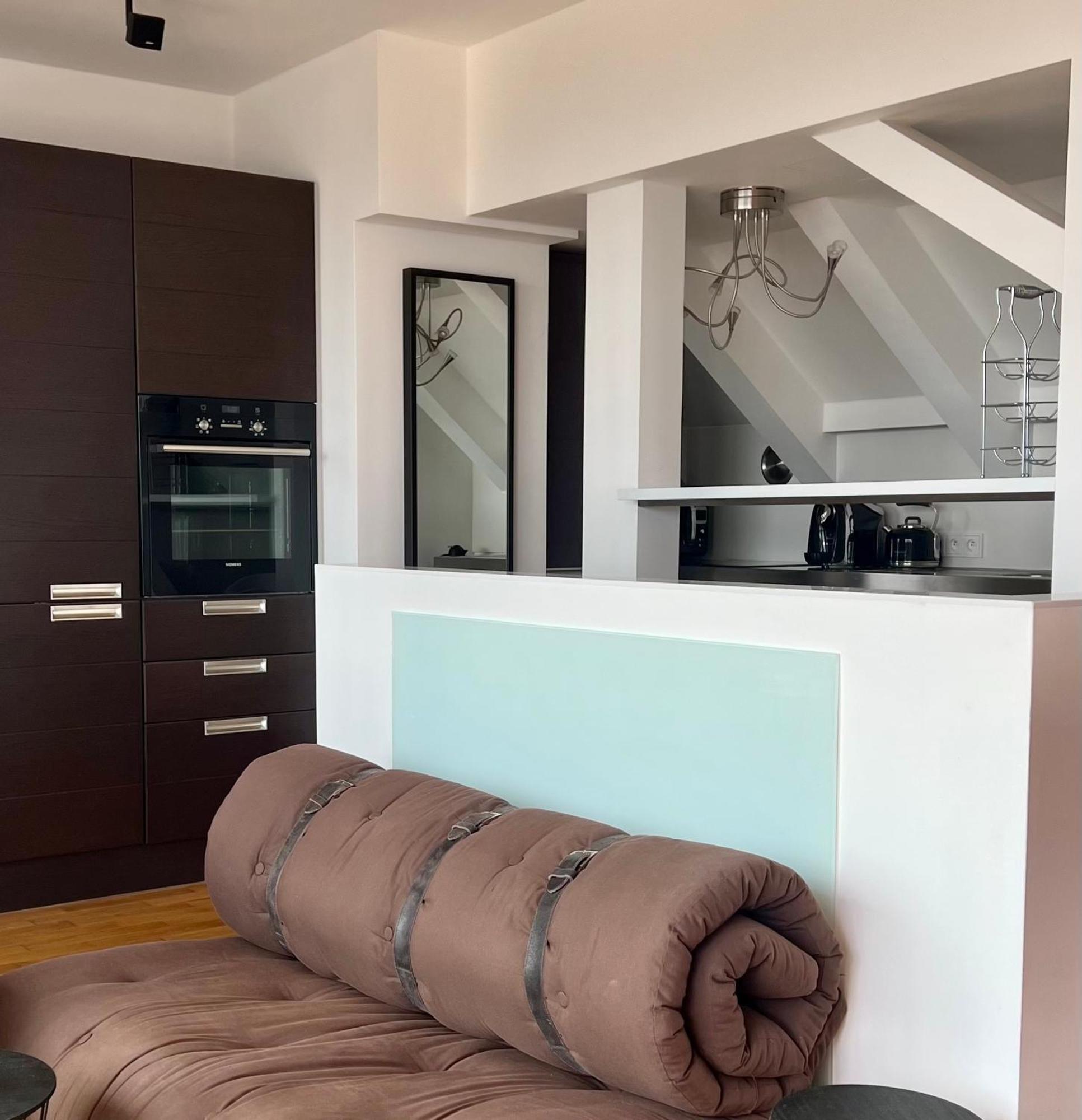 Apartman Se Saunou A Terasou S Vyhledem Na 布尔诺 外观 照片