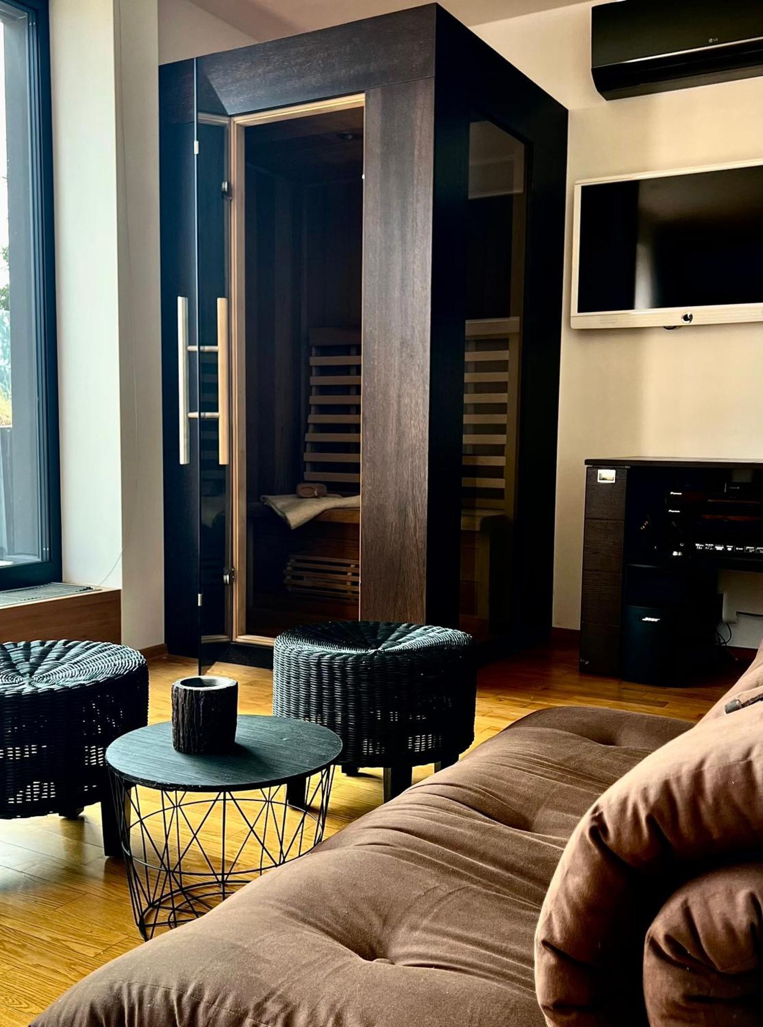 Apartman Se Saunou A Terasou S Vyhledem Na 布尔诺 外观 照片