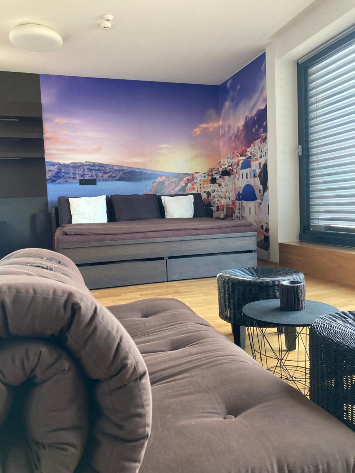 Apartman Se Saunou A Terasou S Vyhledem Na 布尔诺 外观 照片